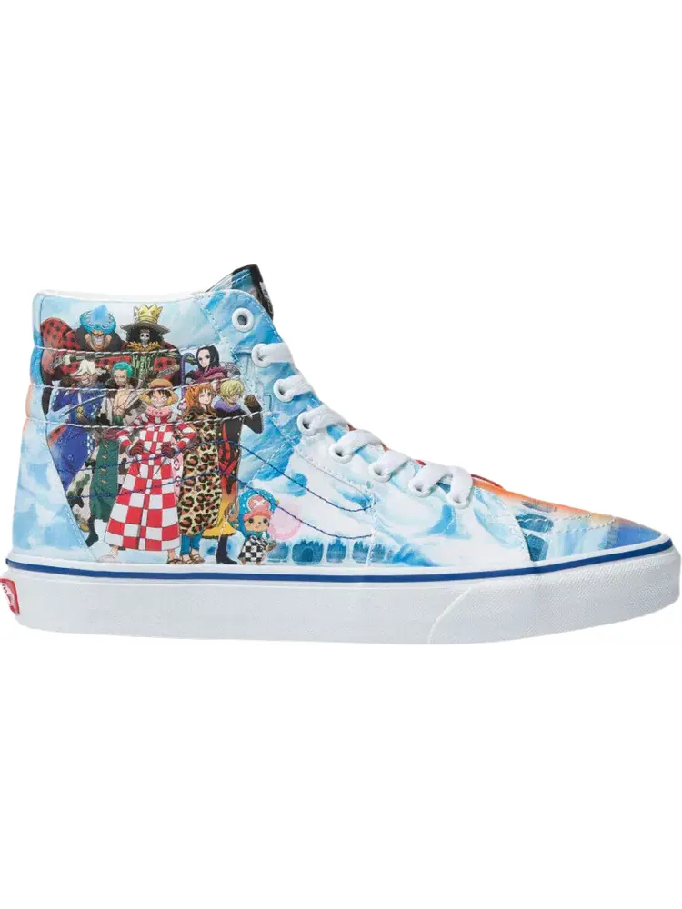 Кеды Vans One Piece x Sk8-Hi Punk Hazard — изображение 1 из 1, синий