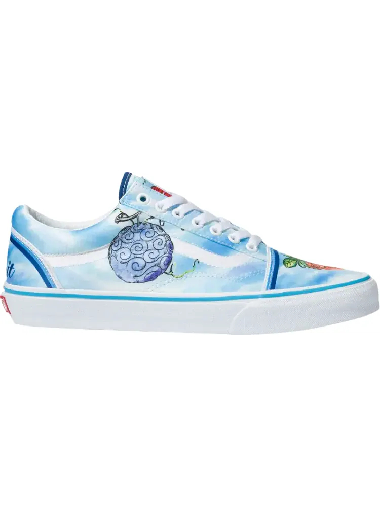 Кеды Vans One Piece x Old Skool Devil Fruit — изображение 1 из 1, синий