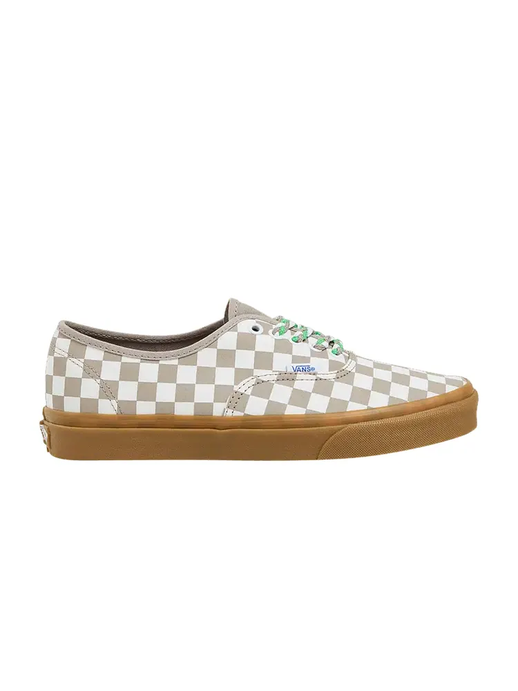 Кроссовки Vans Authentic Checkerboard - Moon Rock Gum — изображение 1 из 1, серый