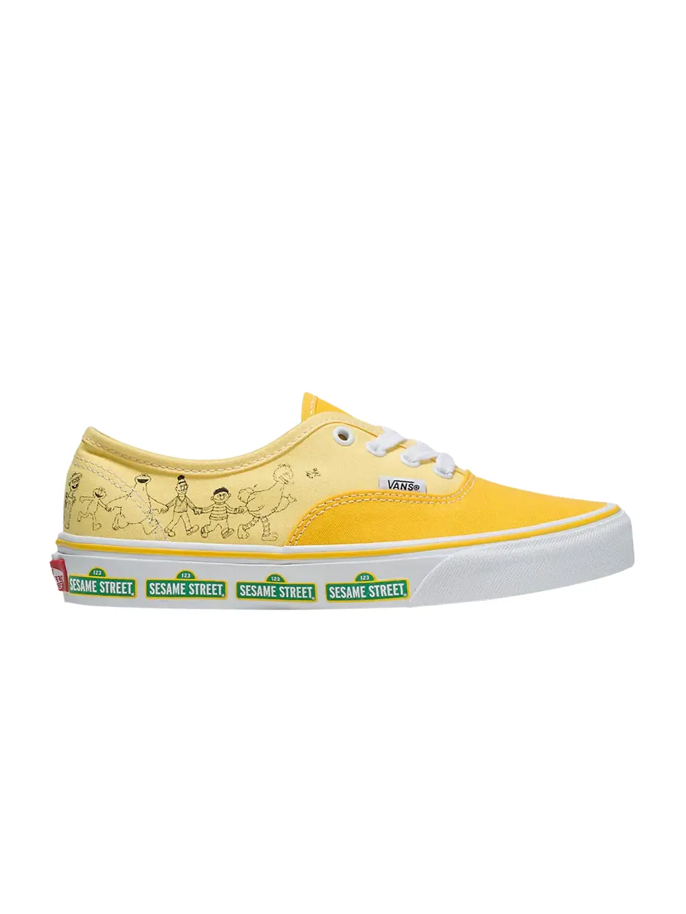Ботинки Sesame Street x Authentic Vans — изображение 1 из 1, желтый