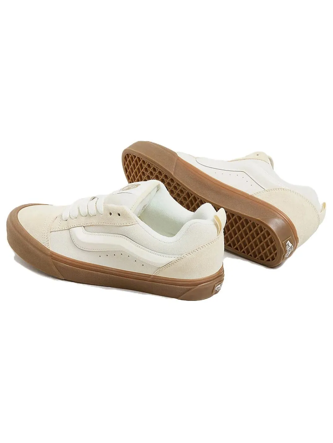 Кроссовки Vans Knu Skool Skateboarding Unisex — изображение 4 из 4, молочный
