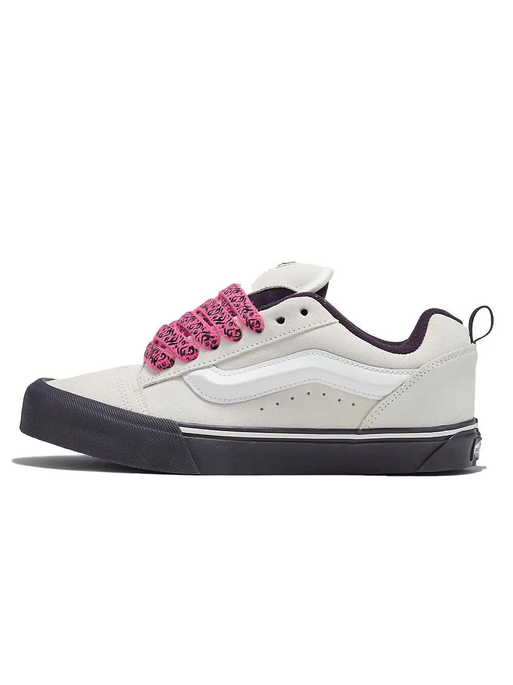 Кеды Knu-Skool Vans — изображение 3 из 5, кремовый/розовый
