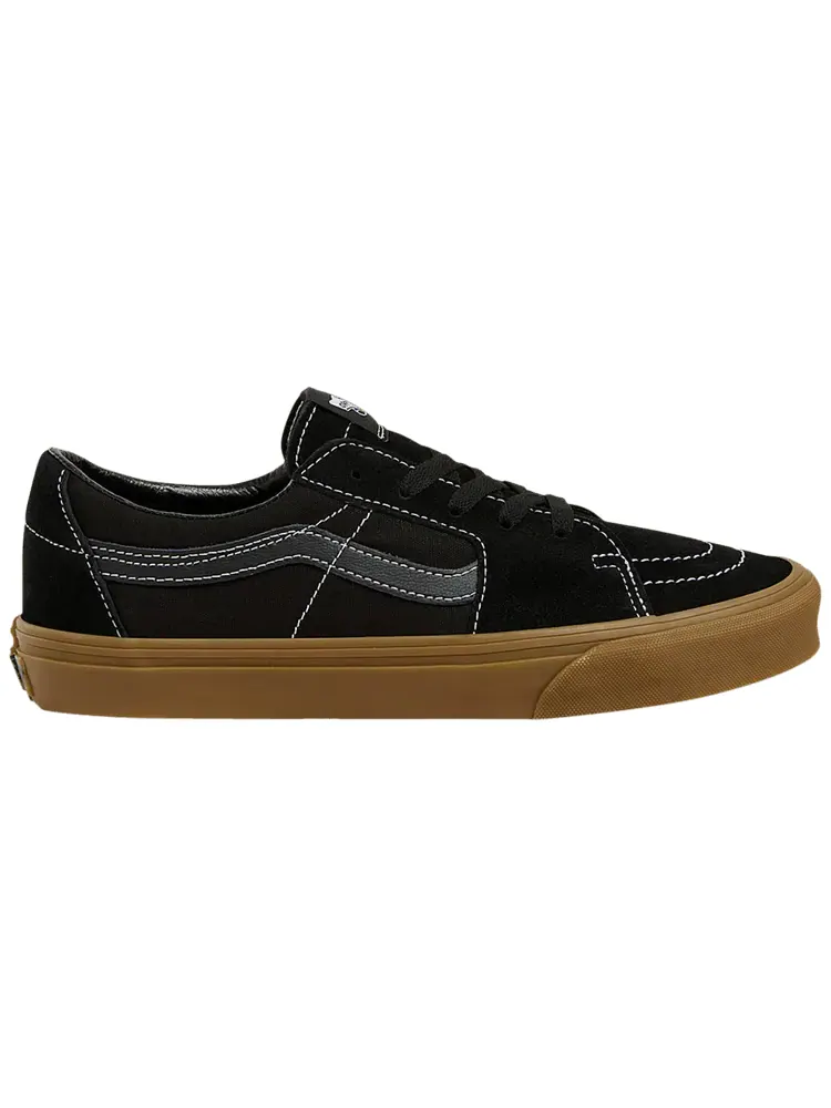 Кроссовки Vans Sk8-Low 'Black Gum' — изображение 1 из 1, черный