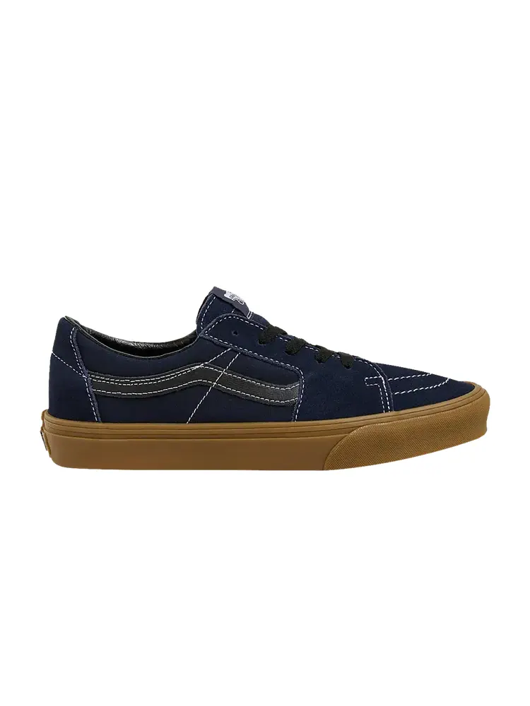 Кроссовки Vans Sk8-Low 'Navy Gum' — изображение 1 из 1, темно-синий