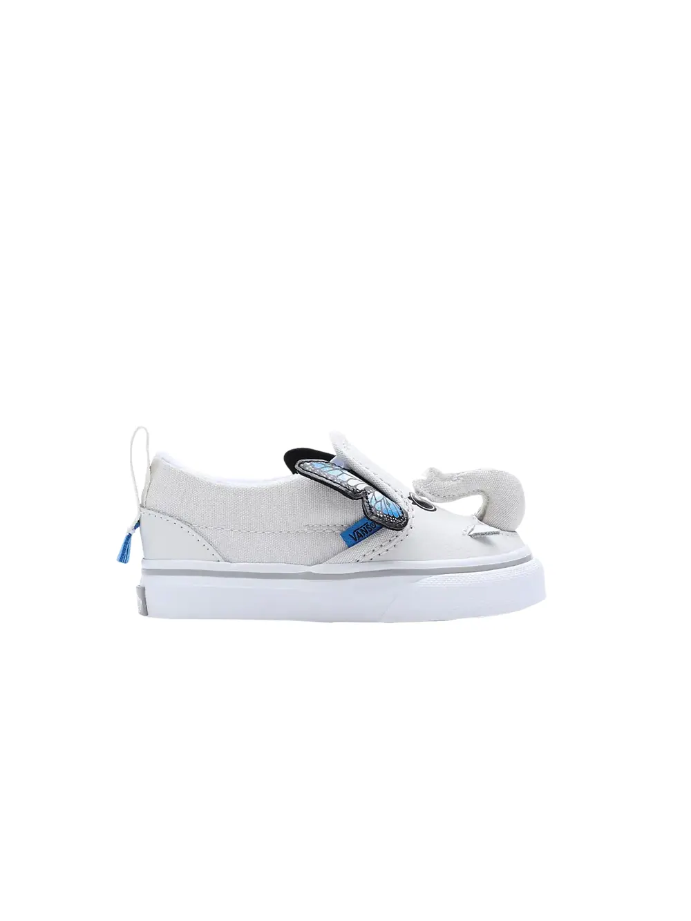Слипоны V для малышей Vans — изображение 1 из 1, серый/белый