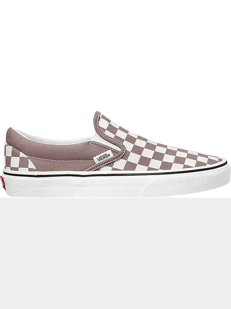 Кроссовки Classic Slip-On 'Checkerboard - Antler' — изображение 1 из 1, коричневый