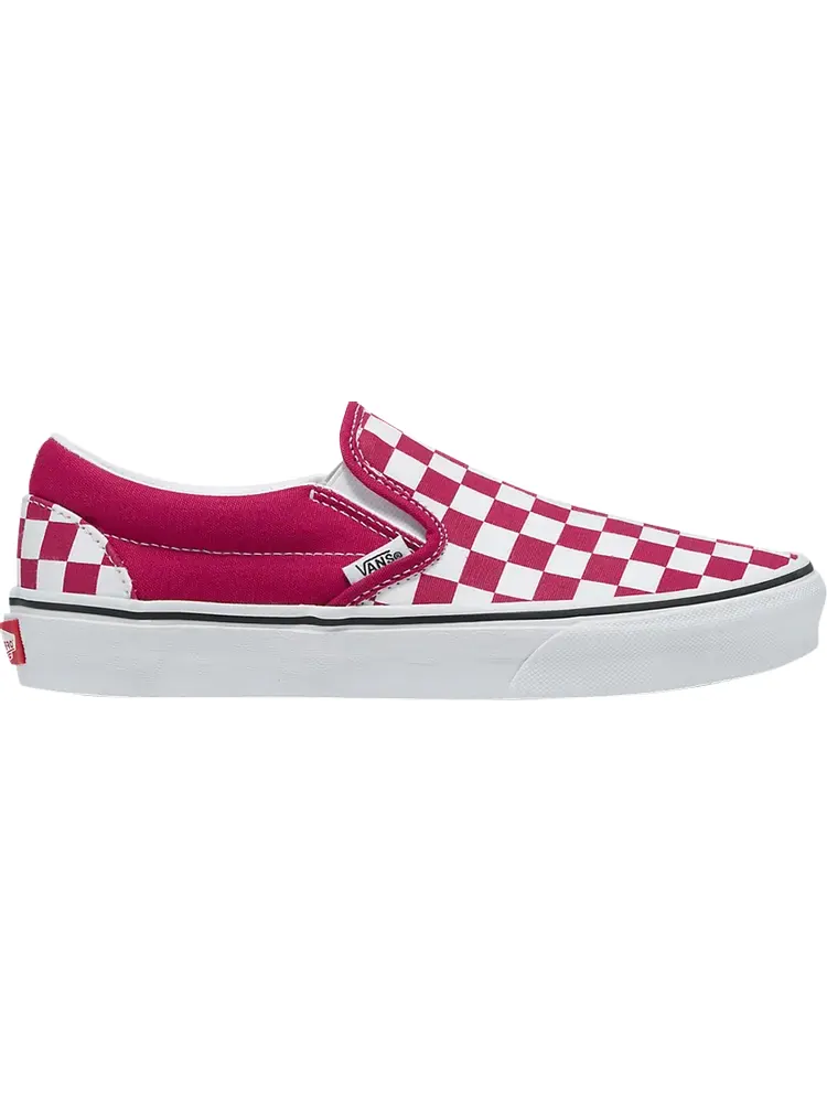 Кроссовки Classic Slip-On 'Checkerboard - Cherries Jubilee' — изображение 1 из 1, красный