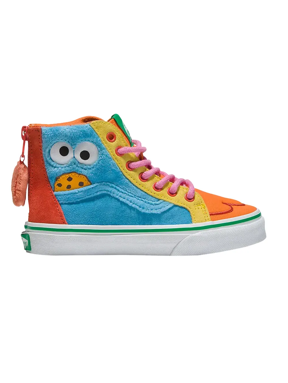 Ботинки Sesame Street x Sk8-Hi Zip Kids Vans