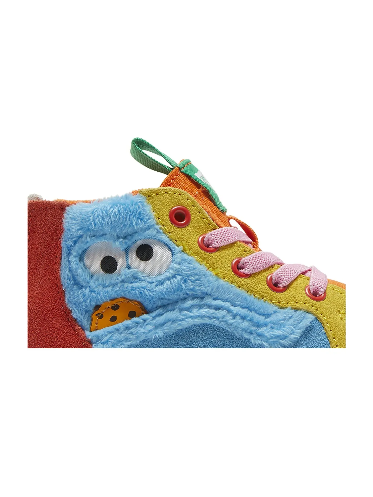 Ботинки Sesame Street x Sk8-Hi Zip Toddler Vans — изображение 2 из 8, мульти