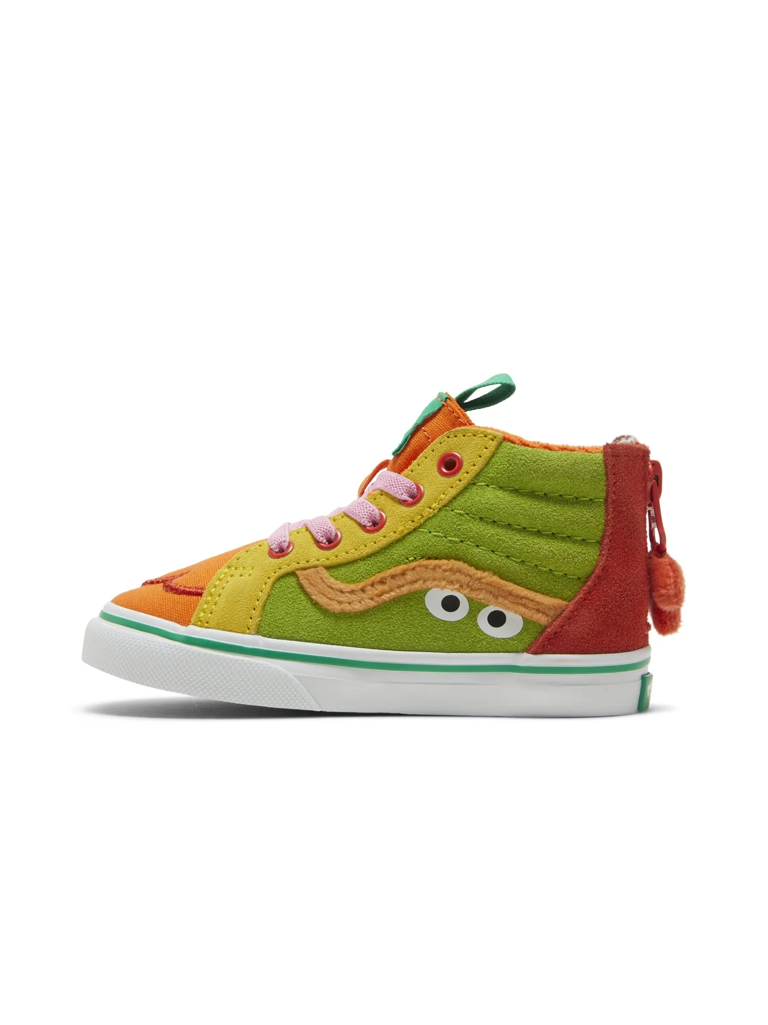 Ботинки Sesame Street x Sk8-Hi Zip Toddler Vans — изображение 3 из 8, мульти