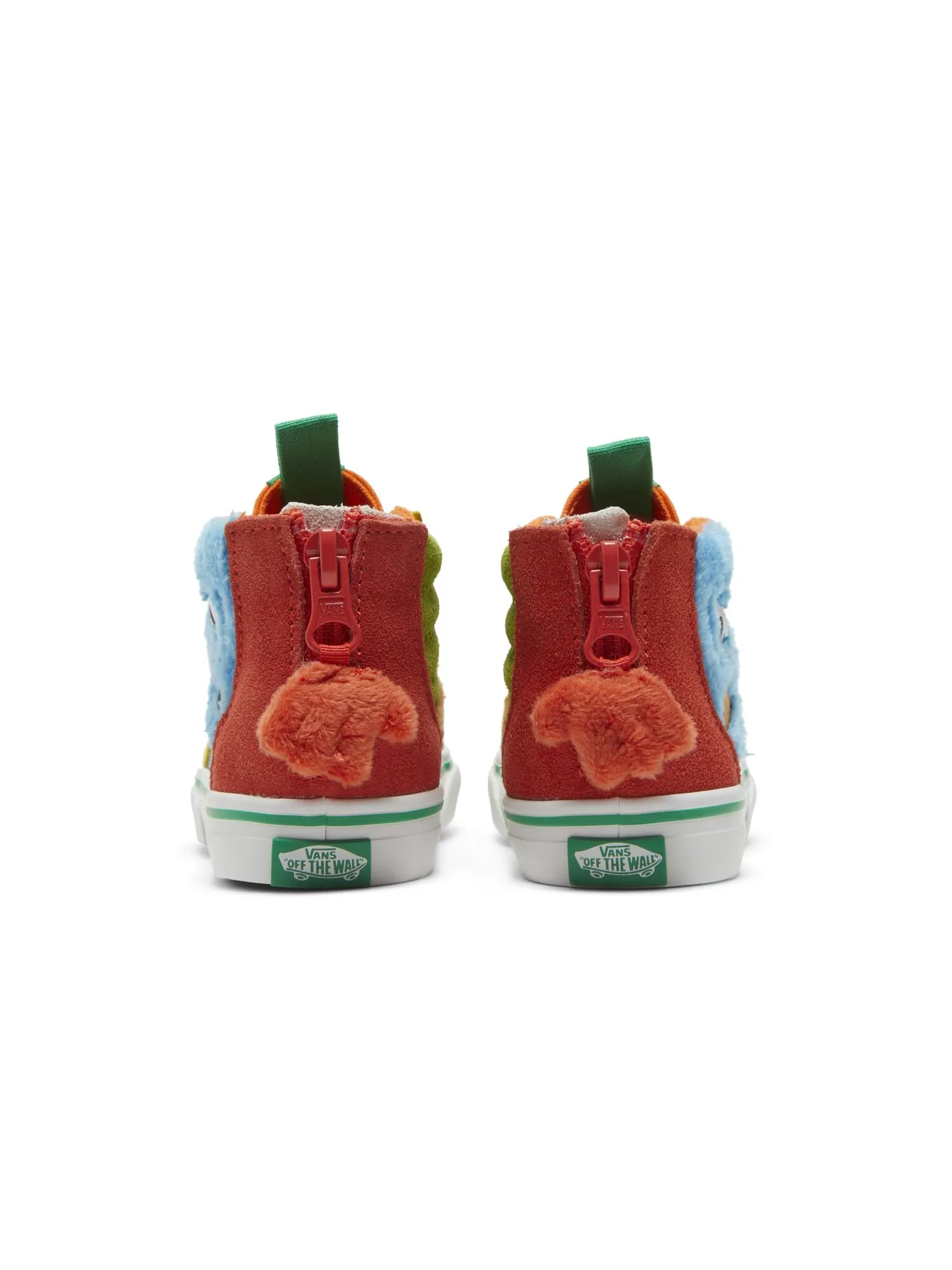 Ботинки Sesame Street x Sk8-Hi Zip Toddler Vans — изображение 6 из 8, мульти