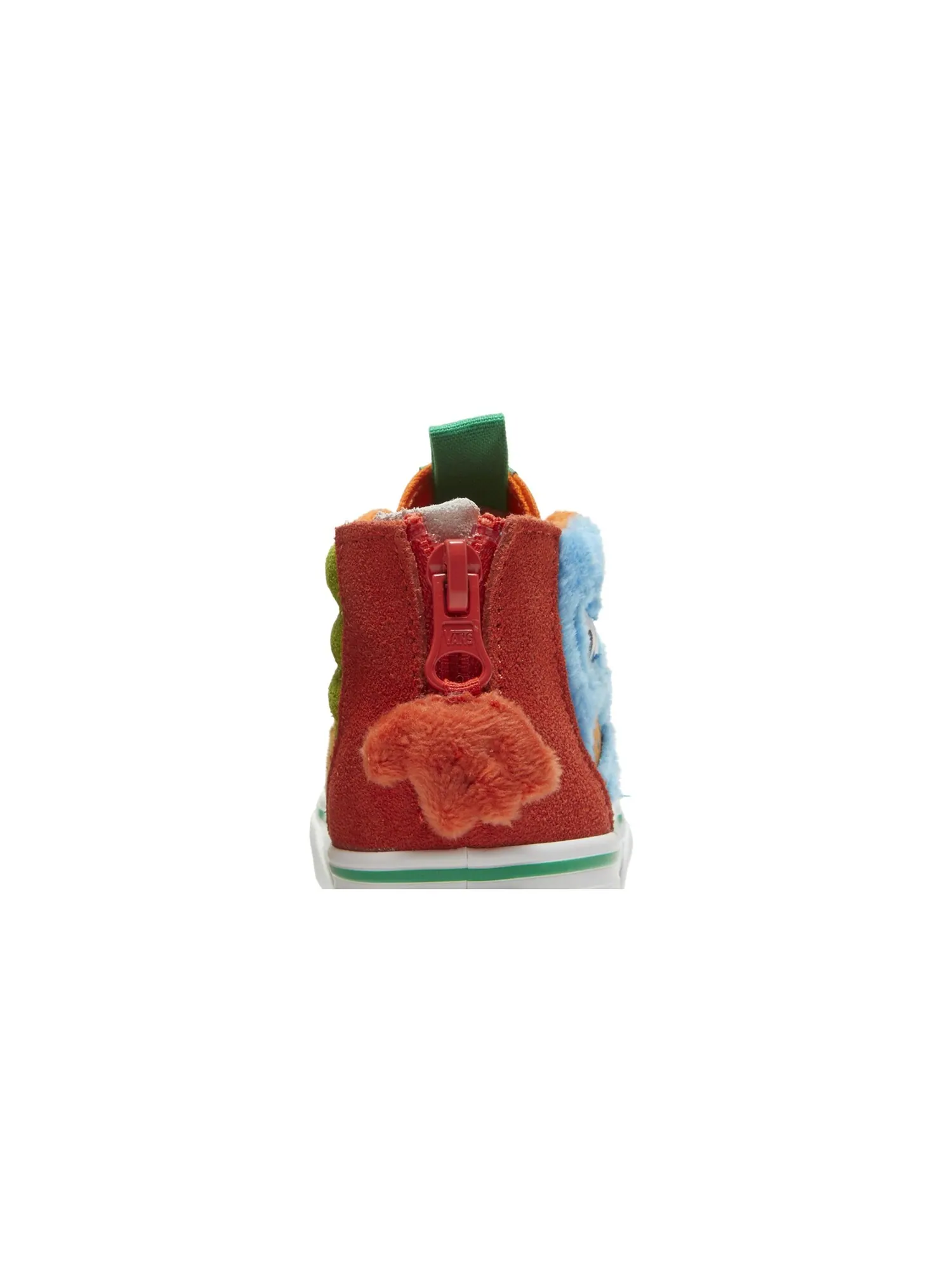 Ботинки Sesame Street x Sk8-Hi Zip Toddler Vans — изображение 7 из 8, мульти