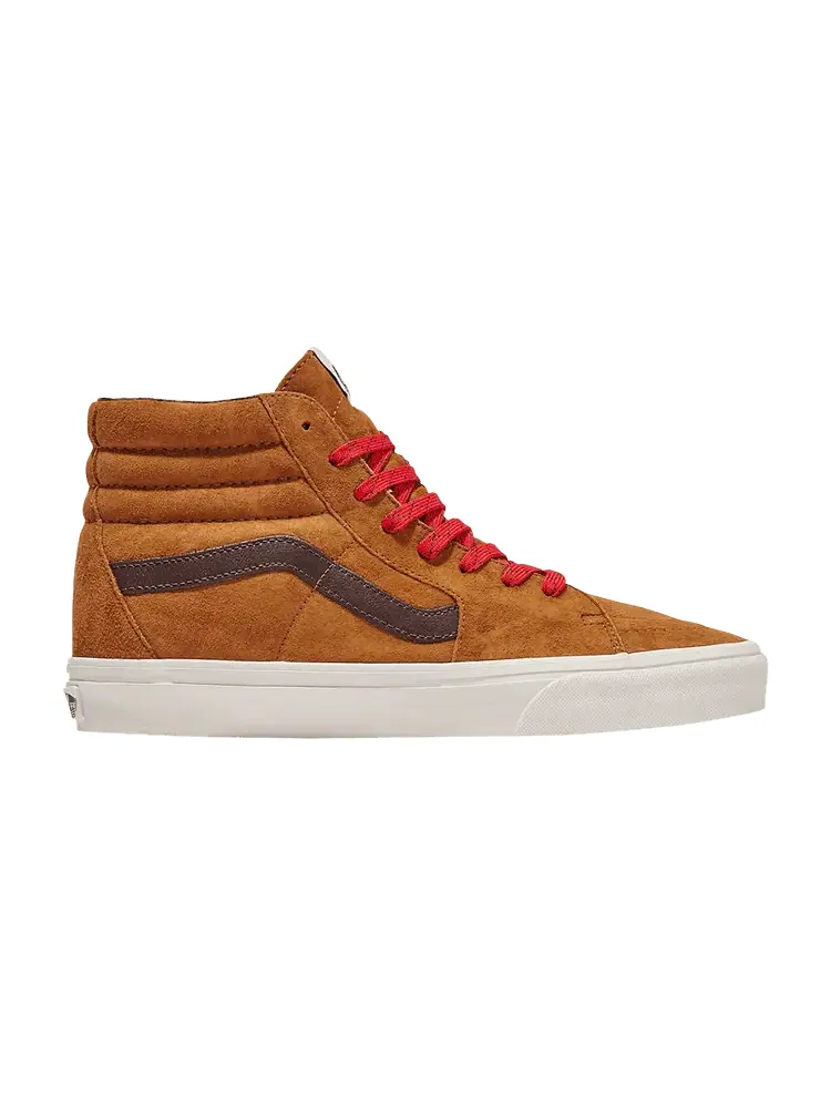 Кроссовки Sk8-Hi 'Plaid - Glazed Ginger Brown' — изображение 1 из 1, коричневый