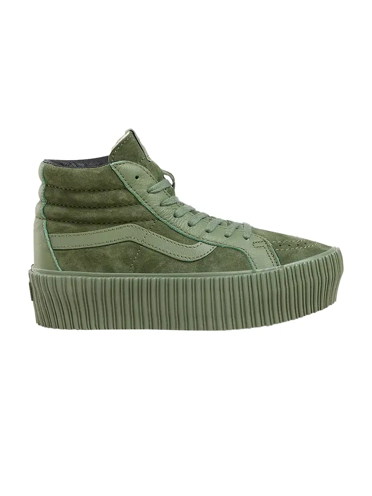 Кроссовки Vans Premium Sk8-Hi 38 Reissue Platform — изображение 1 из 1, зеленый