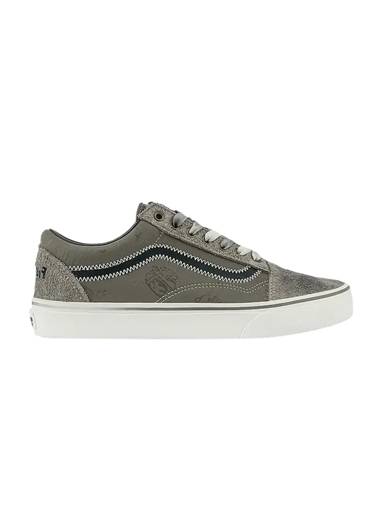Кроссовки Vans Hirono x Old Skool Fighting — изображение 1 из 3, серый
