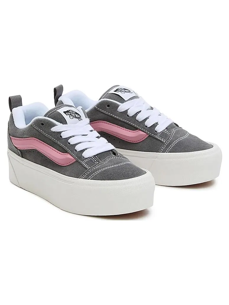 Кроссовки Vans Knu Stack 'Lollipop Grey' — изображение 3 из 4, серый
