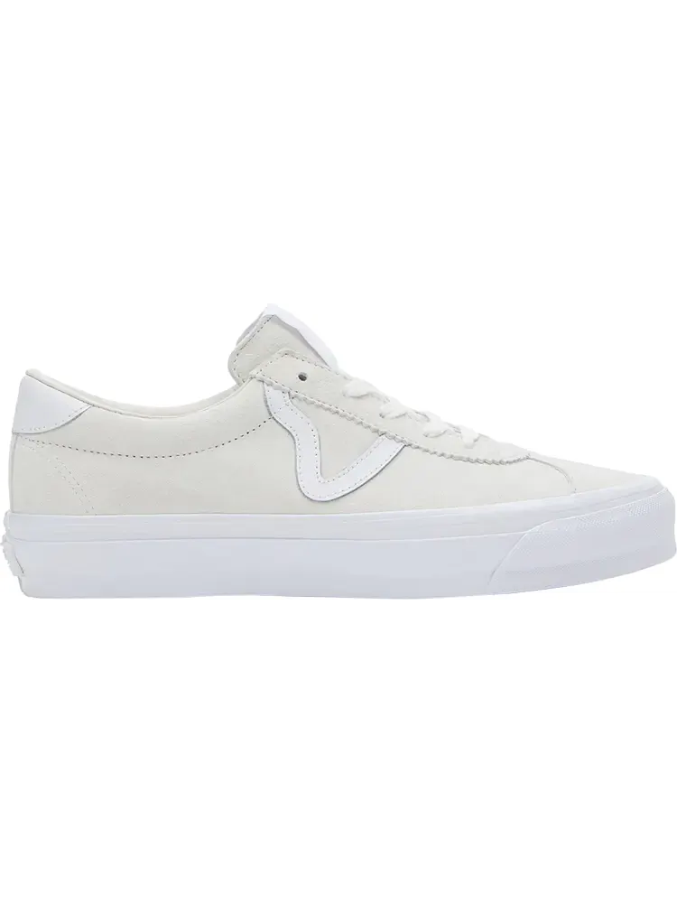 Кроссовки Sport 73 LX 'Pig Suede - Triple White' — изображение 1 из 1, белый