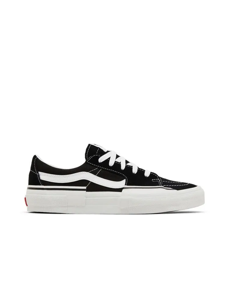Кроссовки Vans Sk8-Low 'Rearrange - Black White' — изображение 2 из 9, черный/белый