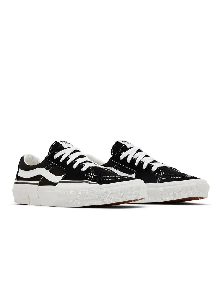 Кроссовки Vans Sk8-Low 'Rearrange - Black White' — изображение 9 из 9, черный/белый