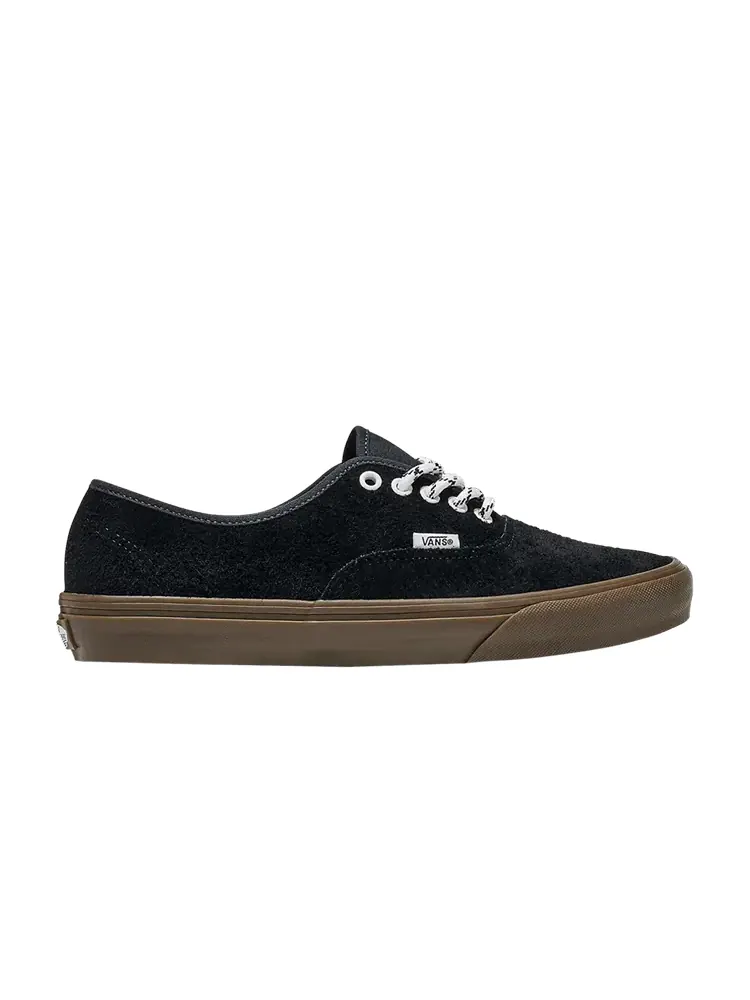 Кроссовки Vans Authentic 'Hairy Suede - Phantom Black Gum' — изображение 1 из 1, черный