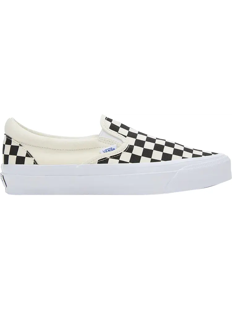 Кроссовки Slip-On Reissue 98 LX 'Checkerboard - Black' — изображение 1 из 1, белый