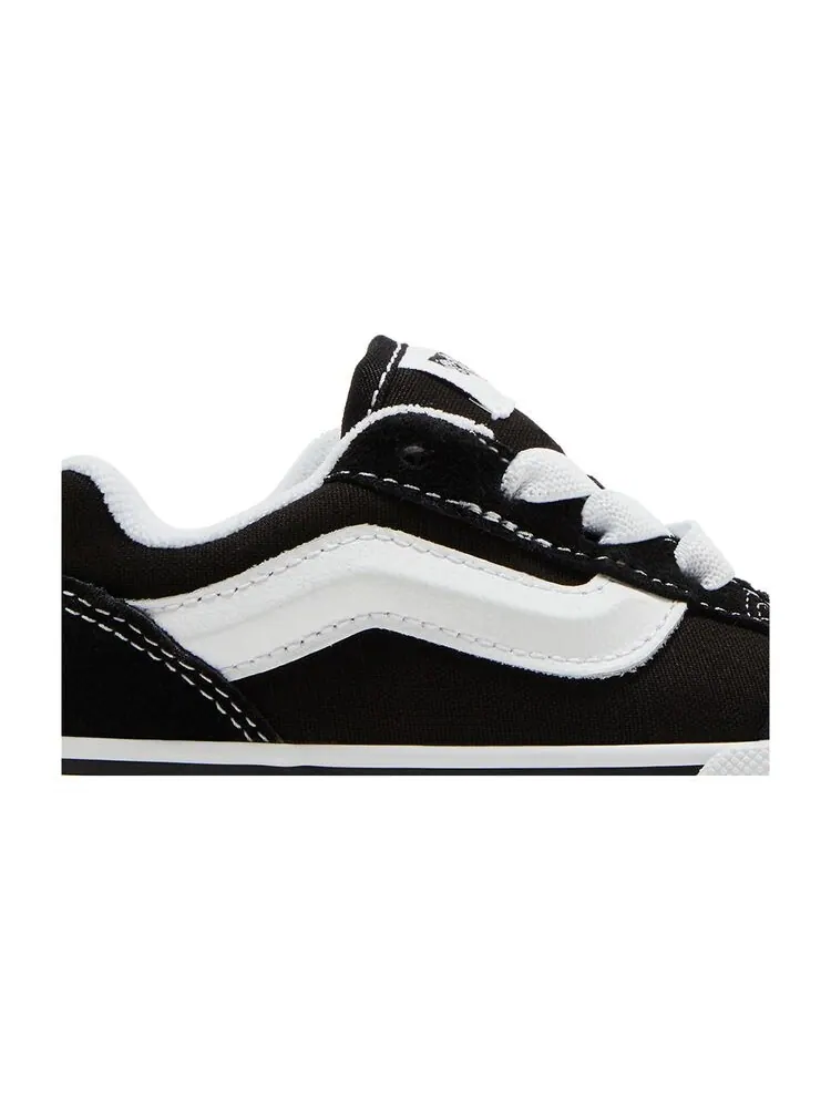 Кроссовки Vans Knu-Skool Toddler Black White — изображение 2 из 6, белый