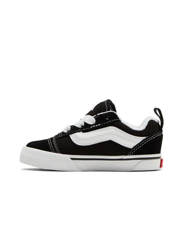 Кроссовки Vans Knu-Skool Toddler Black White — изображение 3 из 6, белый