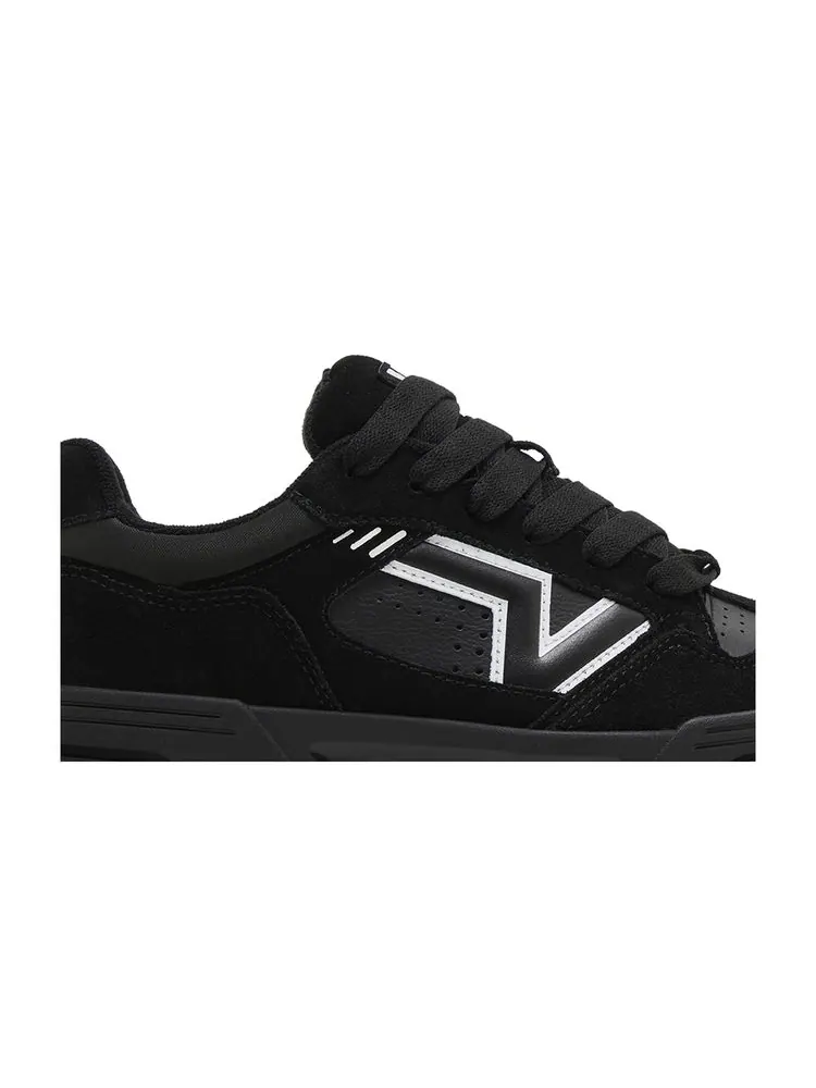 Кроссовки Upland 'Suede - Black White' — изображение 2 из 8, черный белый