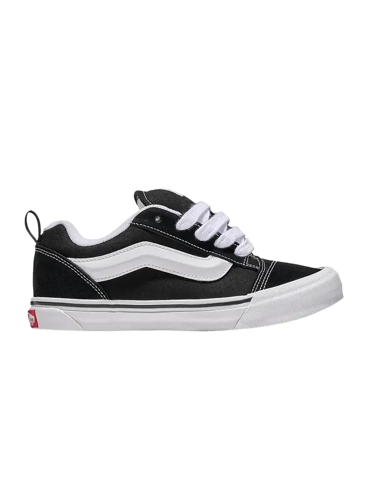 Кроссовки Vans Knu-Skool Kids Black True White — изображение 1 из 1, черный белый