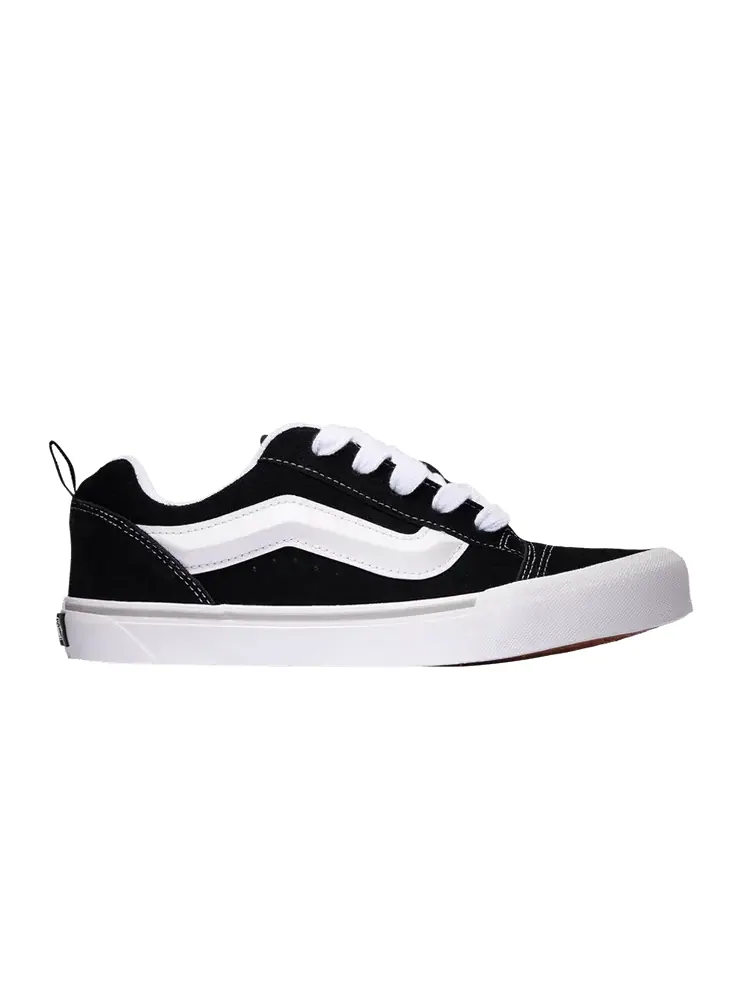Кроссовки Vans Knu-Skool Kids Black White Grey — изображение 1 из 1, черный белый серый