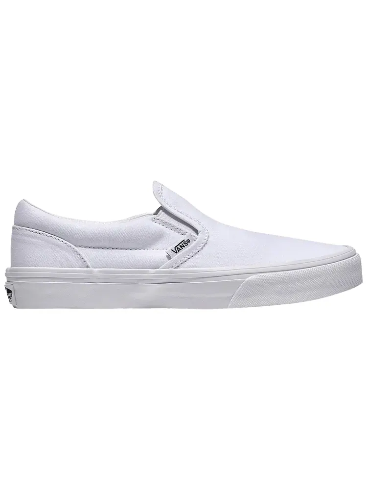Кроссовки Vans Classic Slip-On Kids 'Color Theory - True White' — изображение 1 из 1, белый