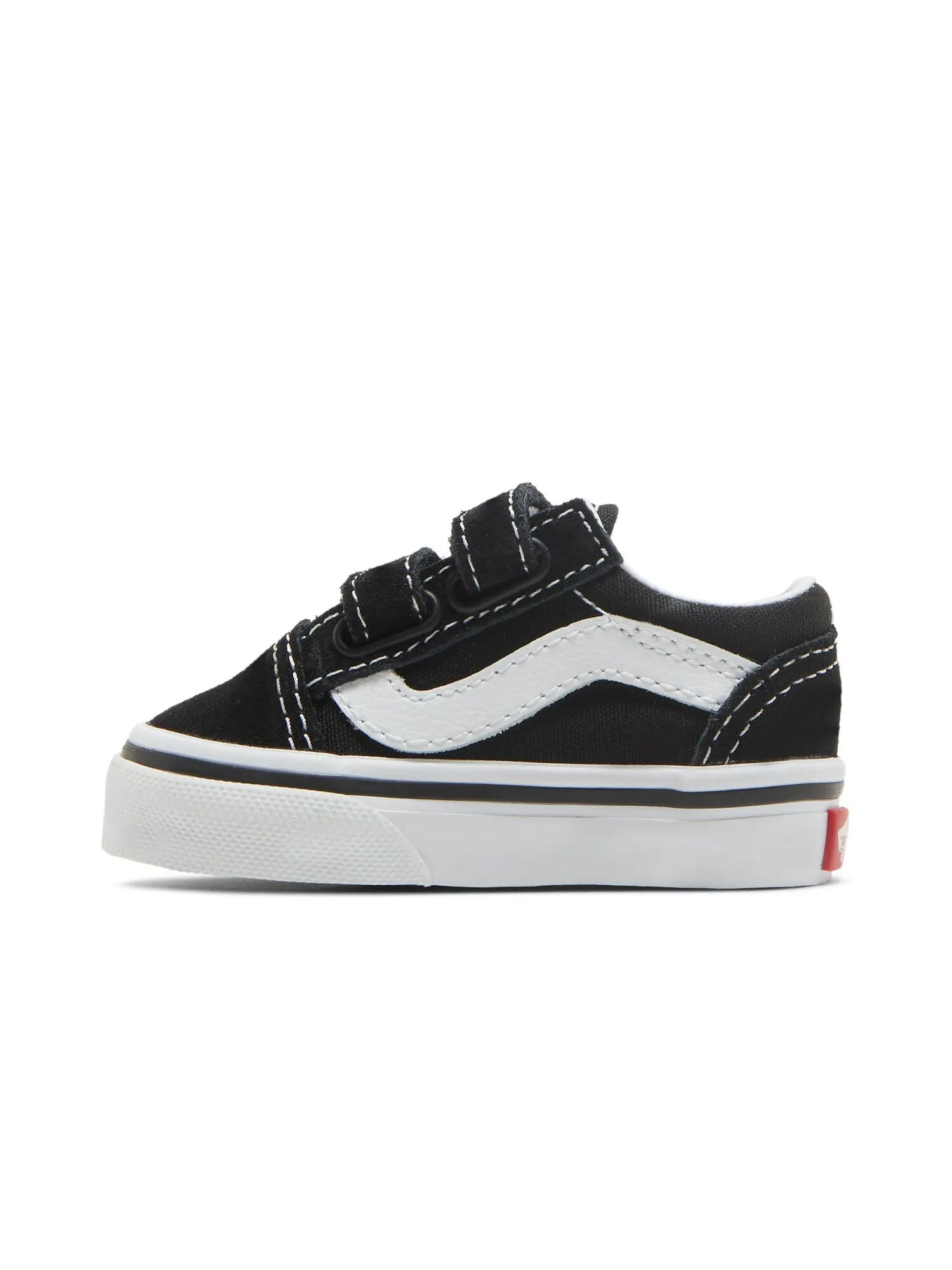 Кроссовки Old Skool V Toddler Vans — изображение 3 из 8, черный
