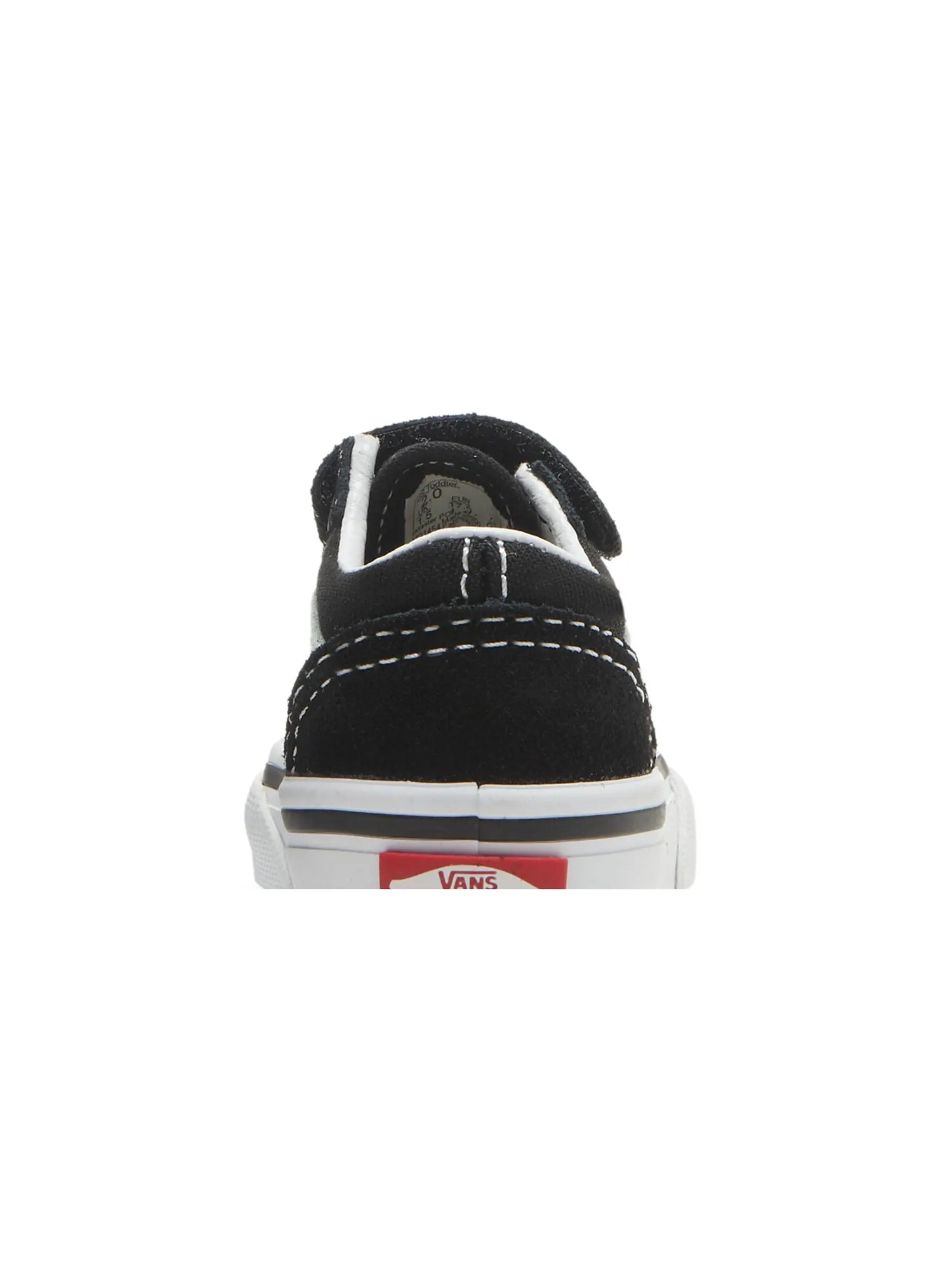 Кроссовки Old Skool V Toddler Vans — изображение 7 из 8, черный