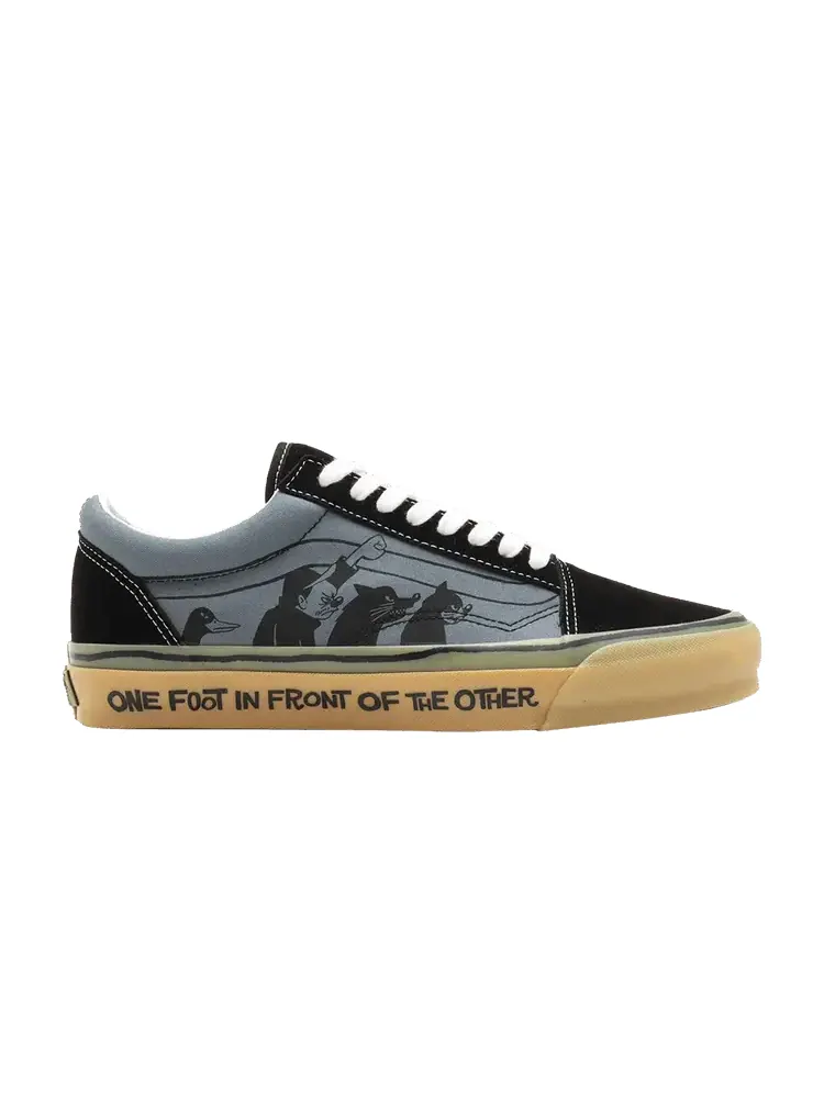 Кроссовки Vans Yusuke Hanai x Old Skool 36 LX 'One Foot in Front of the Other' — изображение 1 из 1, черный