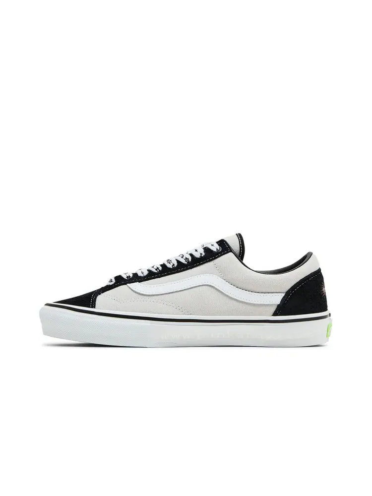 Кроссовки punkandyo x Skate Style 36 'Black Grey' — изображение 3 из 8, черный серый