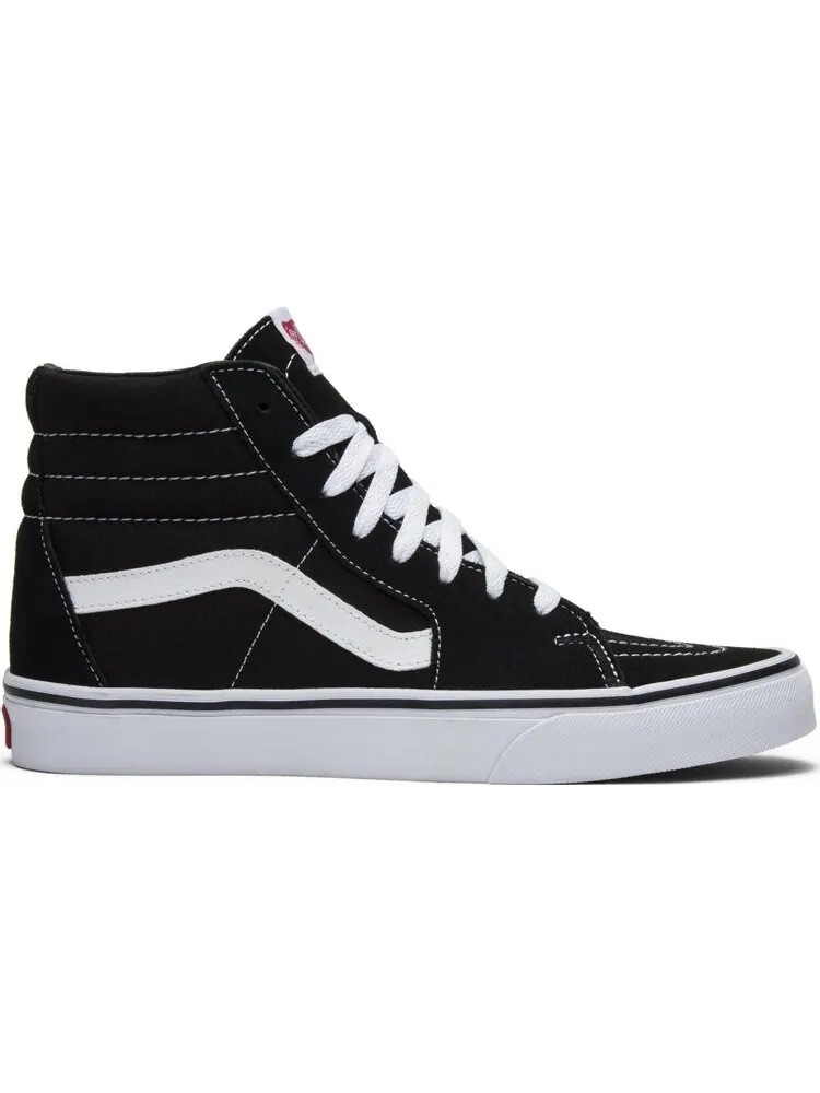 Кеды Vans Sk8-Hi Black White — изображение 1 из 8, черный