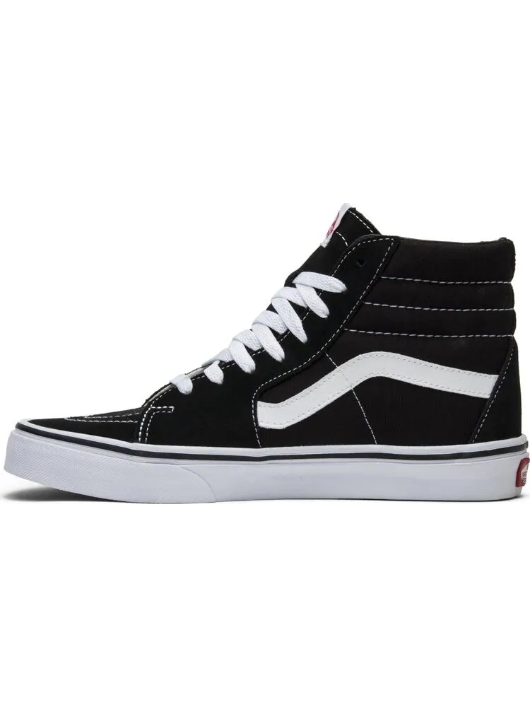 Кеды Vans Sk8-Hi Black White — изображение 3 из 8, черный