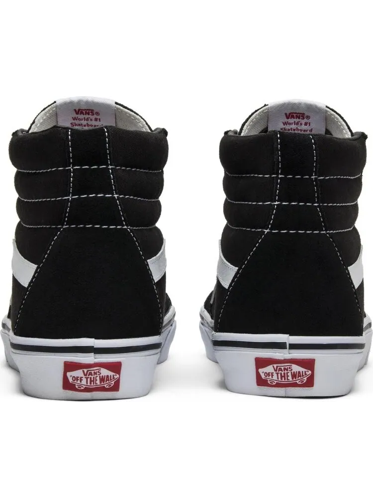 Кеды Vans Sk8-Hi Black White — изображение 6 из 8, черный