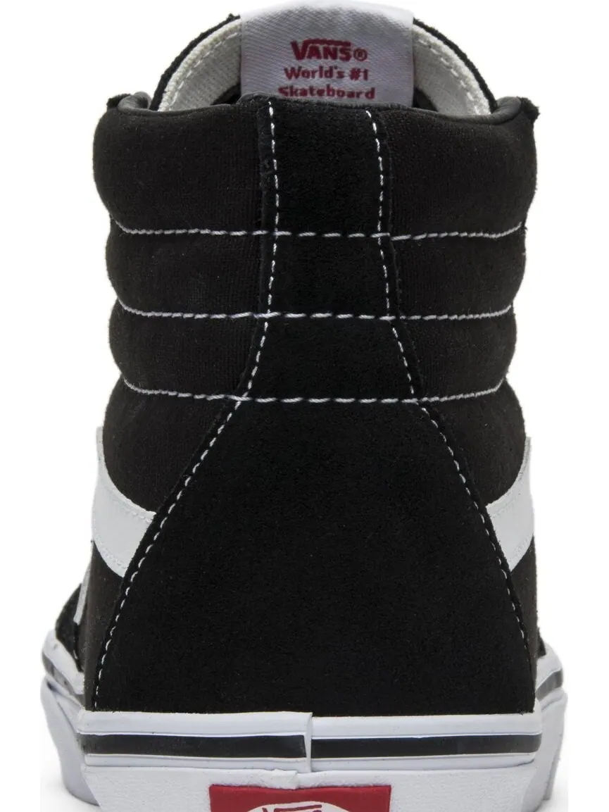 Кеды Vans Sk8-Hi Black White — изображение 7 из 8, черный