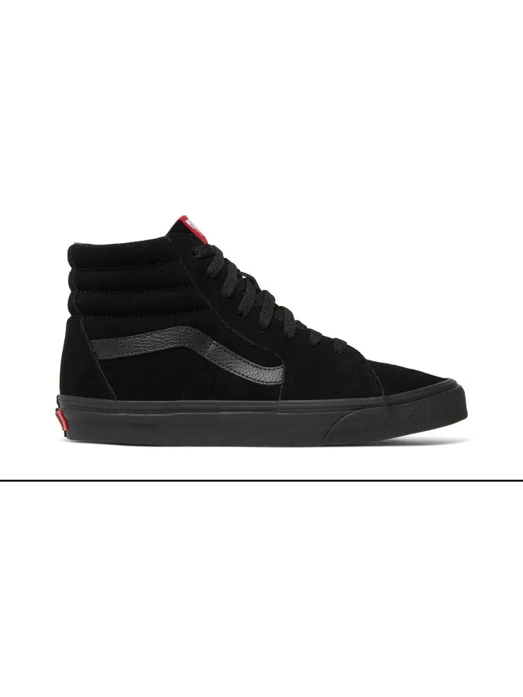 Кеды Vans Sk8-Hi Black Suede — изображение 1 из 8, черный