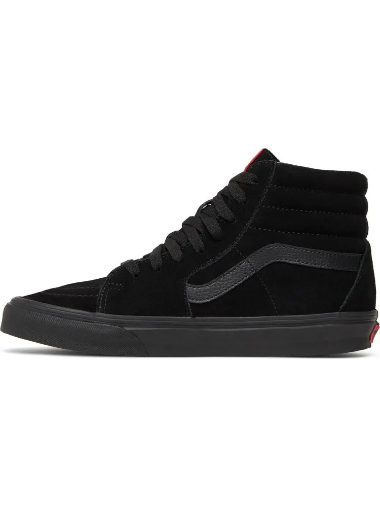 Кеды Vans Sk8-Hi Black Suede — изображение 3 из 8, черный
