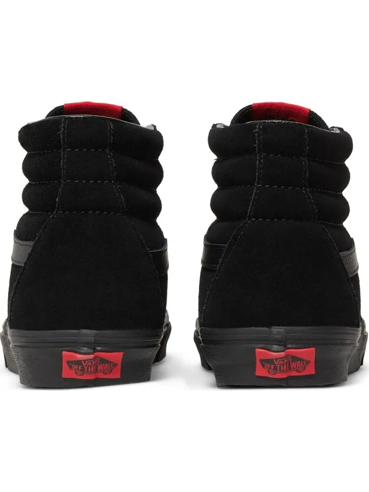 Кеды Vans Sk8-Hi Black Suede — изображение 6 из 8, черный