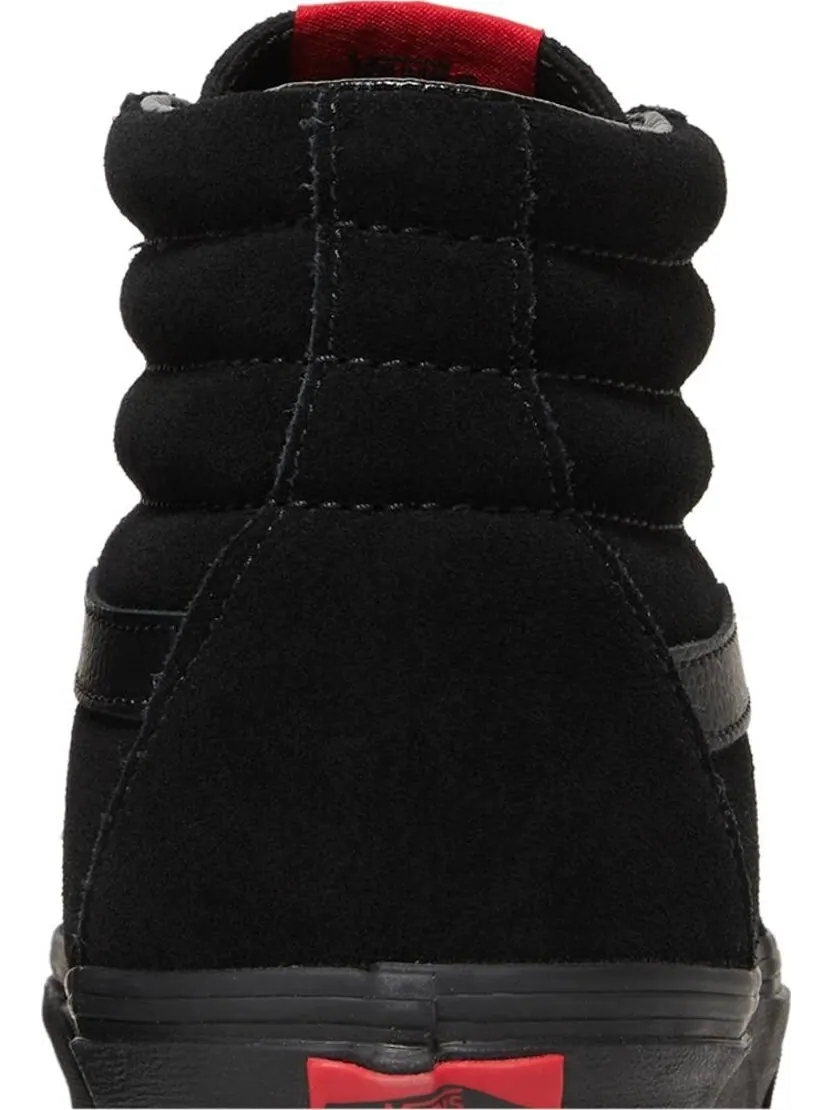 Кеды Vans Sk8-Hi Black Suede — изображение 7 из 8, черный