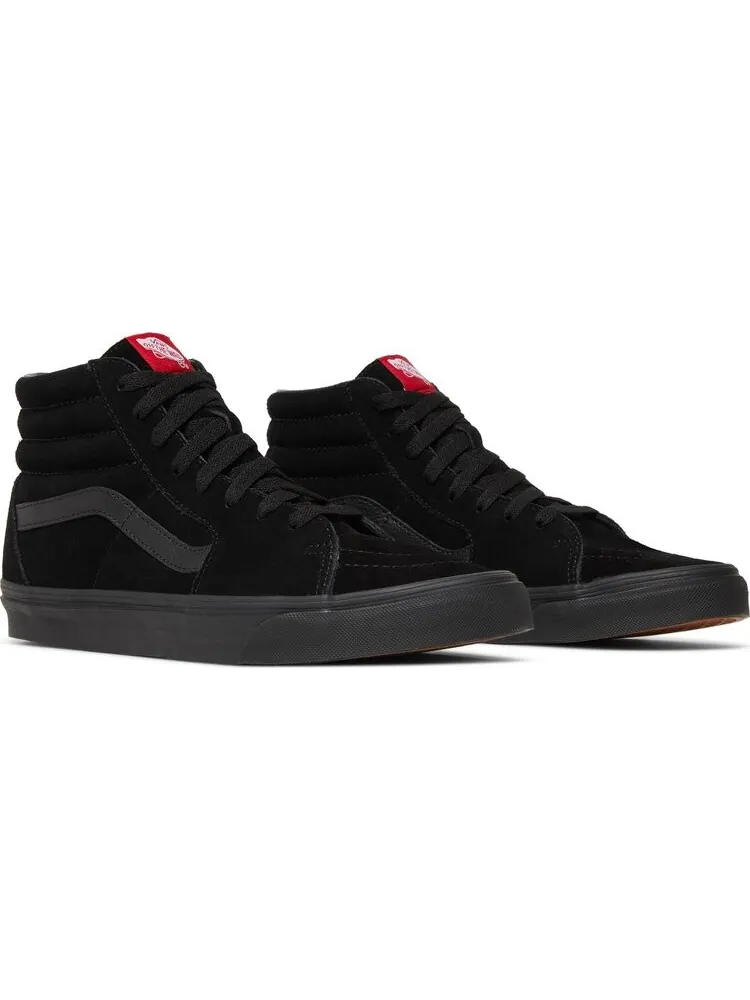 Кеды Vans Sk8-Hi Black Suede — изображение 8 из 8, черный