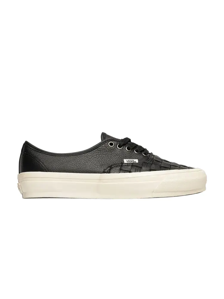 Кроссовки Vans Authentic Reissue 44 LX, Woven Leather — изображение 1 из 1, черный