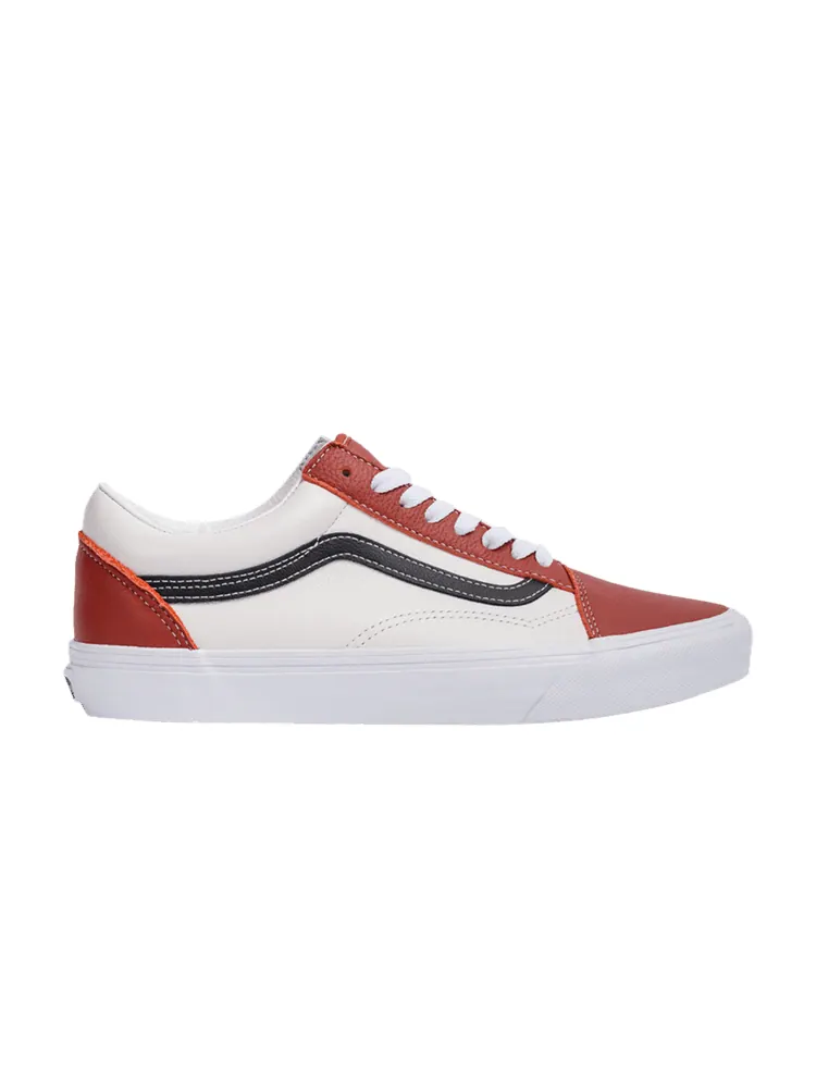 Кроссовки Vans Old Skool 'White Sport Red Black' — изображение 1 из 1, белый/красный