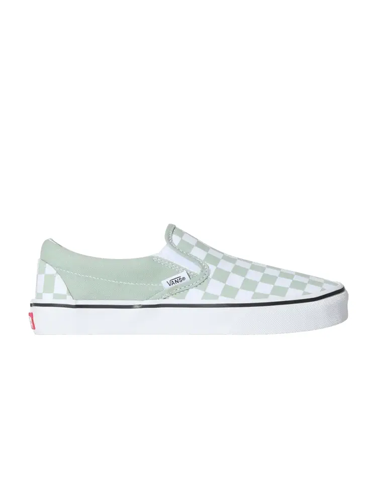 Кроссовки Vans Classic Slip-On — изображение 1 из 1, серый зеленый