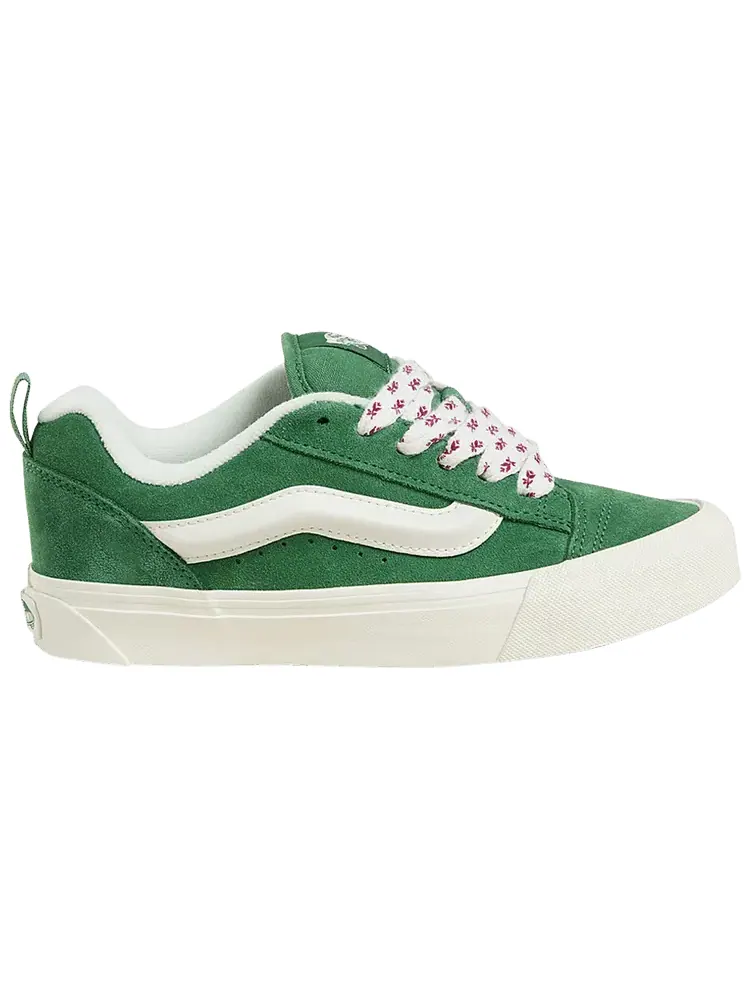 Кроссовки Vans Knu-Skool 'Floral Laces - Fairway' — изображение 1 из 1, зеленый