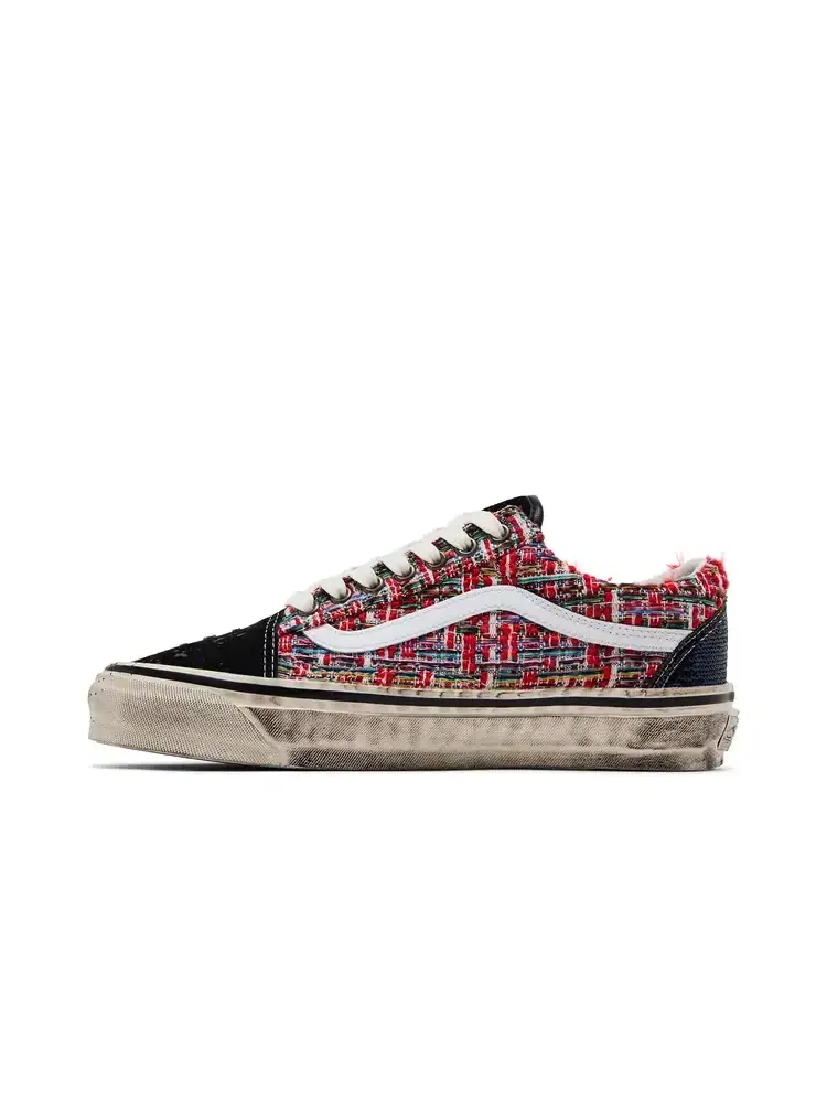 Кеды Vans Old Skool Premium Charms — изображение 3 из 8, красный черный