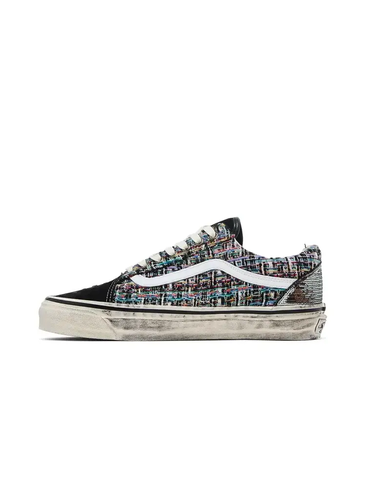 Кроссовки Vans Old Skool Premium Charms — изображение 3 из 8, черный серый